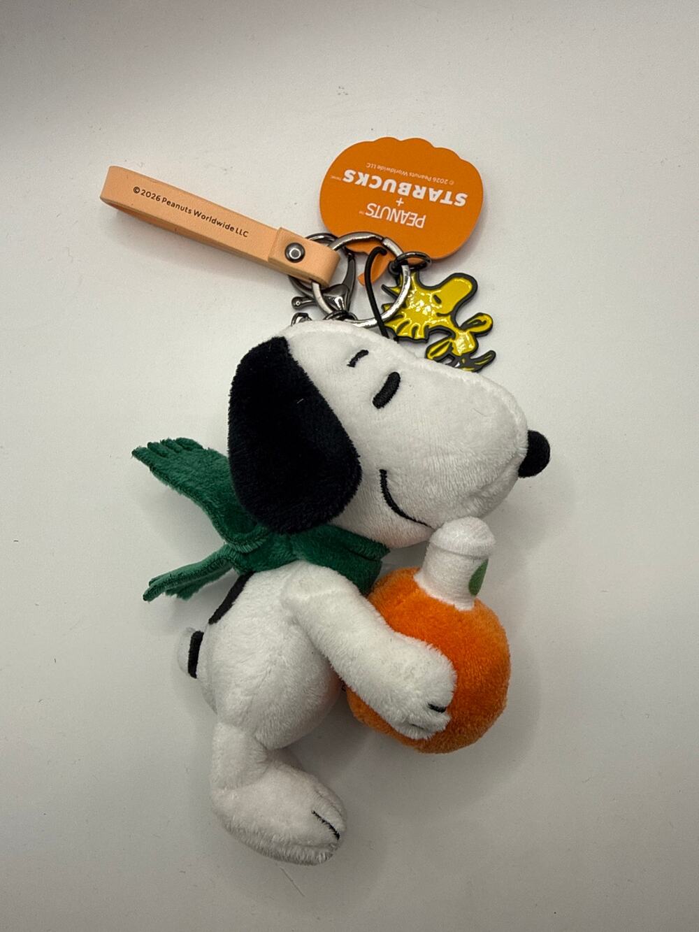 Starbucks x Peanuts Snoopy Keychain Authentic New US Seller Cute Gift